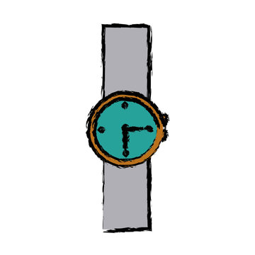 Cartoon Wrist Watch Clock Hour Timer