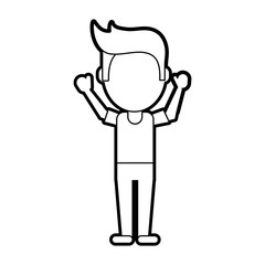 man vector illustration