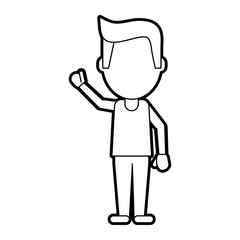 man vector illustration