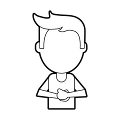 man vector illustration