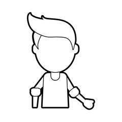 man vector illustration