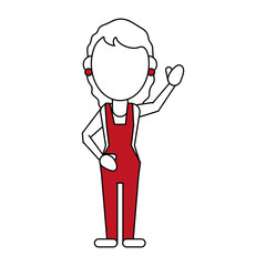 woman vector illustration
