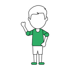 man vector illustration