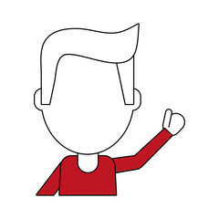 man vector illustration