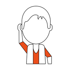 man vector illustration