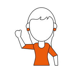 woman vector illustration