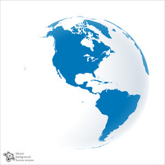 Vector Graphics #World Map, Global, Earth