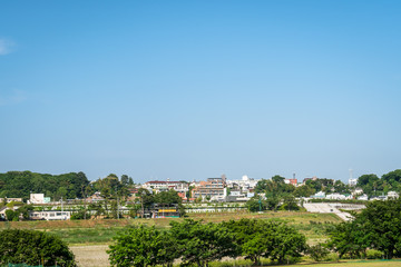 二子玉川　多摩川河川敷の風景３