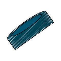 Hockey puck isolated
