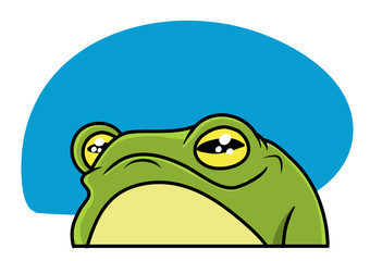 A old style country house with the roof broken by a monster. Illustration