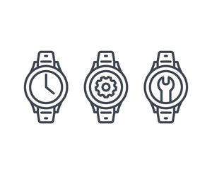 watch repair icons