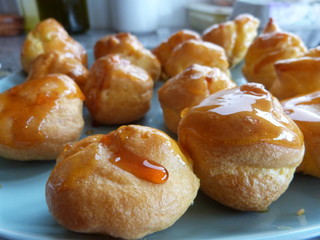 Choux caramel
