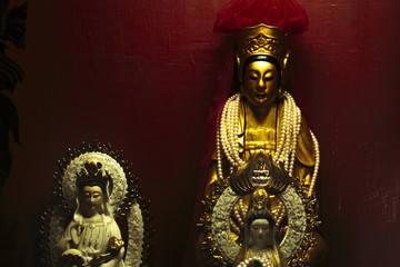 Chinese Temple, Chinatown, Bangkok, Thailand