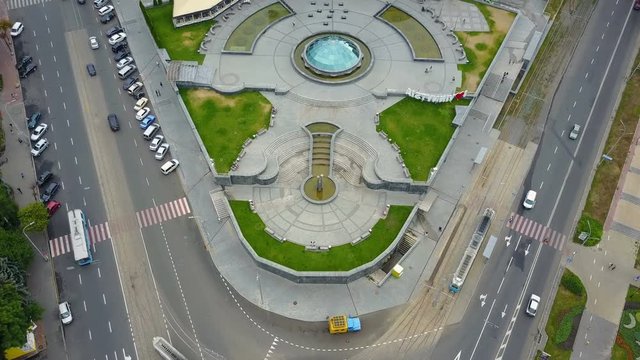 Cityscape of Vinnysia City in Ukraine, Europe