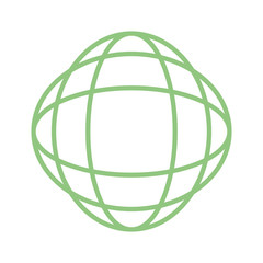 Global sphere symbol