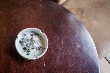 Ashtray  in smokeing area