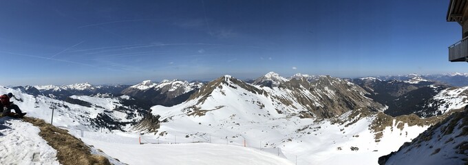 Sommet des montagnes