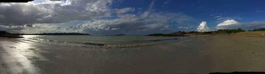 Belle plage bretonne
