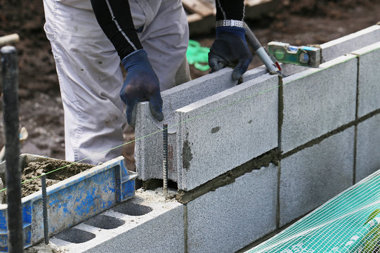 ブロック積み工事