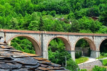 Fototapeta premium Bridge near Tende, France