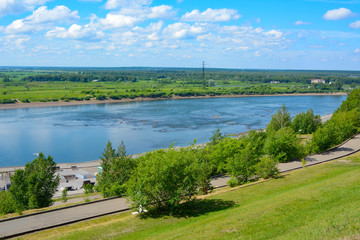 Tomsk, on the river Tom