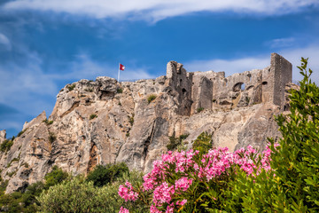 Les Baux-de-Provence, castle in Provence, France