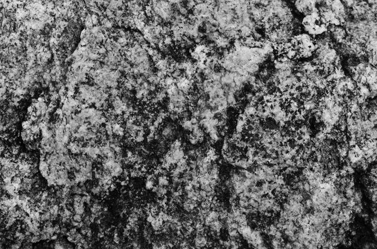 The texture of the stone , granite .Close photographed.Macro.