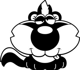 Cartoon Goofy Skunk