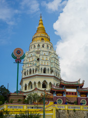 The pagoda in Kek Lok Si temple, Penang, Malaysia.