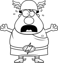 Scared Cartoon Hermes