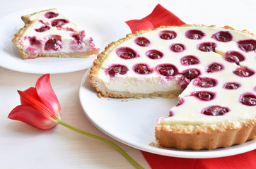 cherry open pie