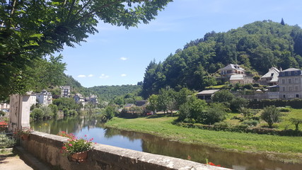Fototapeta premium Estaing - Aveyron - Occitanie