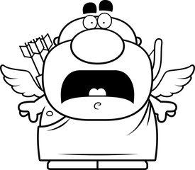 Scared Cartoon Cupid