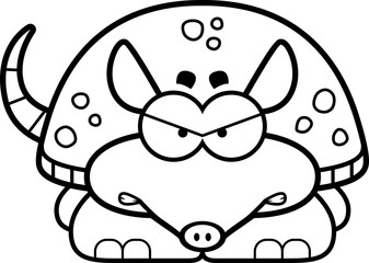 Angry Little Armadillo