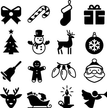 Christmas Icons - Black Series
