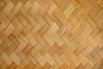 Old bamboo weave texture for the nature background - 164389504