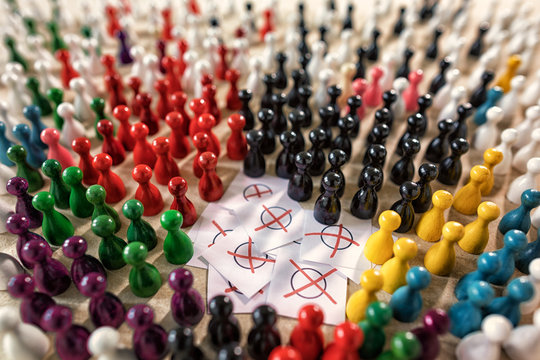 People Going to the Polls
