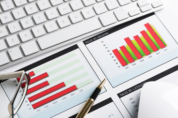 Preparing average sales report