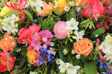 Mixed spring bouquet