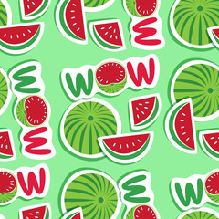 Summer seamless pattern