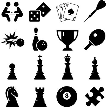 Game Icons - Black Series