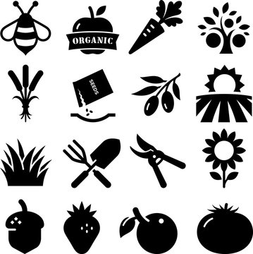 Garden Icons - Black Series
