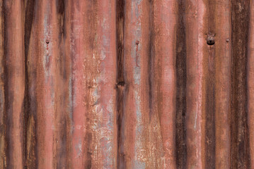 Rusted roof background