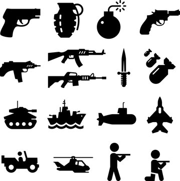 Military Icons - Black Series