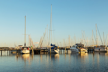 Fototapeta na wymiar Harbor view