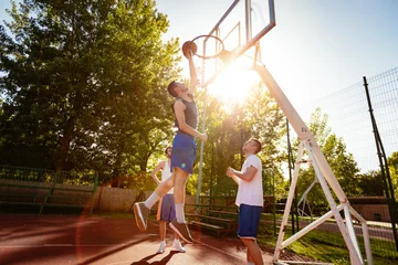 Foto op Plexiglas Good Basketball Game © milanmarkovic78