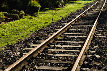 Fototapeta premium Railroads connecting places