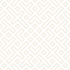 Geometric Ethnic Lattice. Stylish Subtle Texture. Vector Abstract Seamless Pattern.