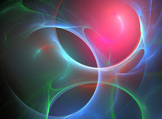 Abstract fractal background