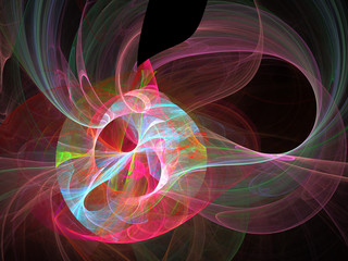 Abstract fractal background